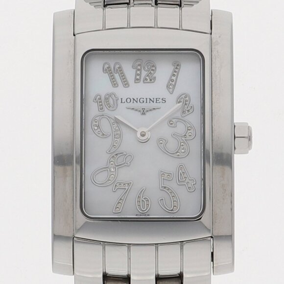 WATCH LONGINES L5.502.4 Dolce Vita White shell SS QZ - Picture 1 of 9